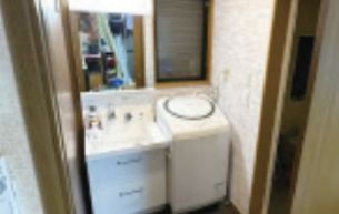 洗面台交換工事